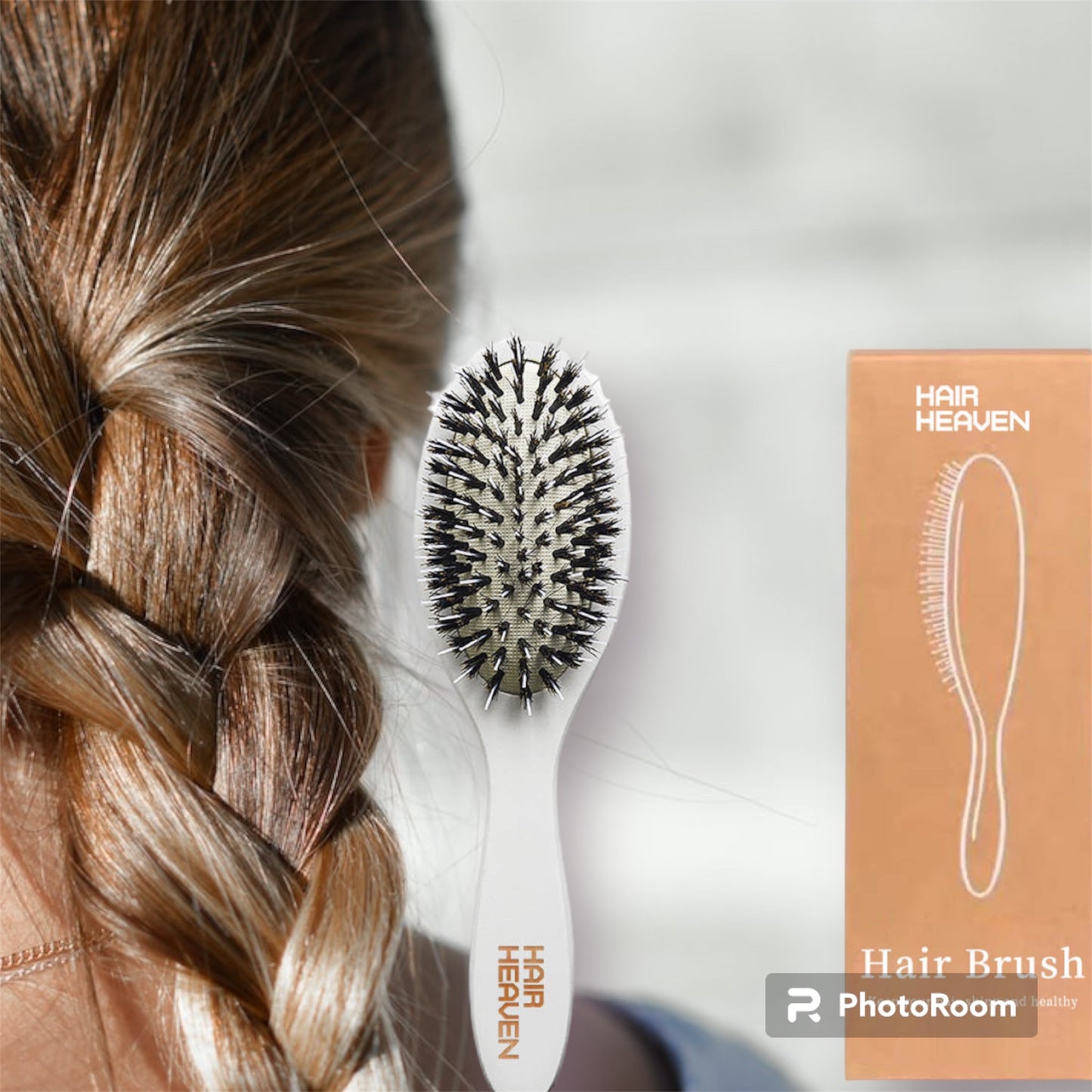 Hair Heaven Boar Bristle Brush