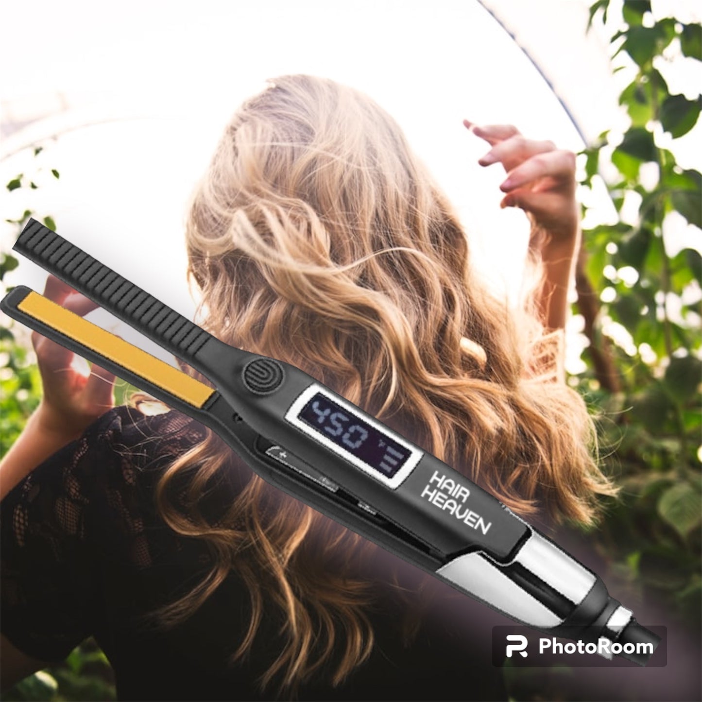Hair Heaven Flat Iron Curl 'n Style 240 °C