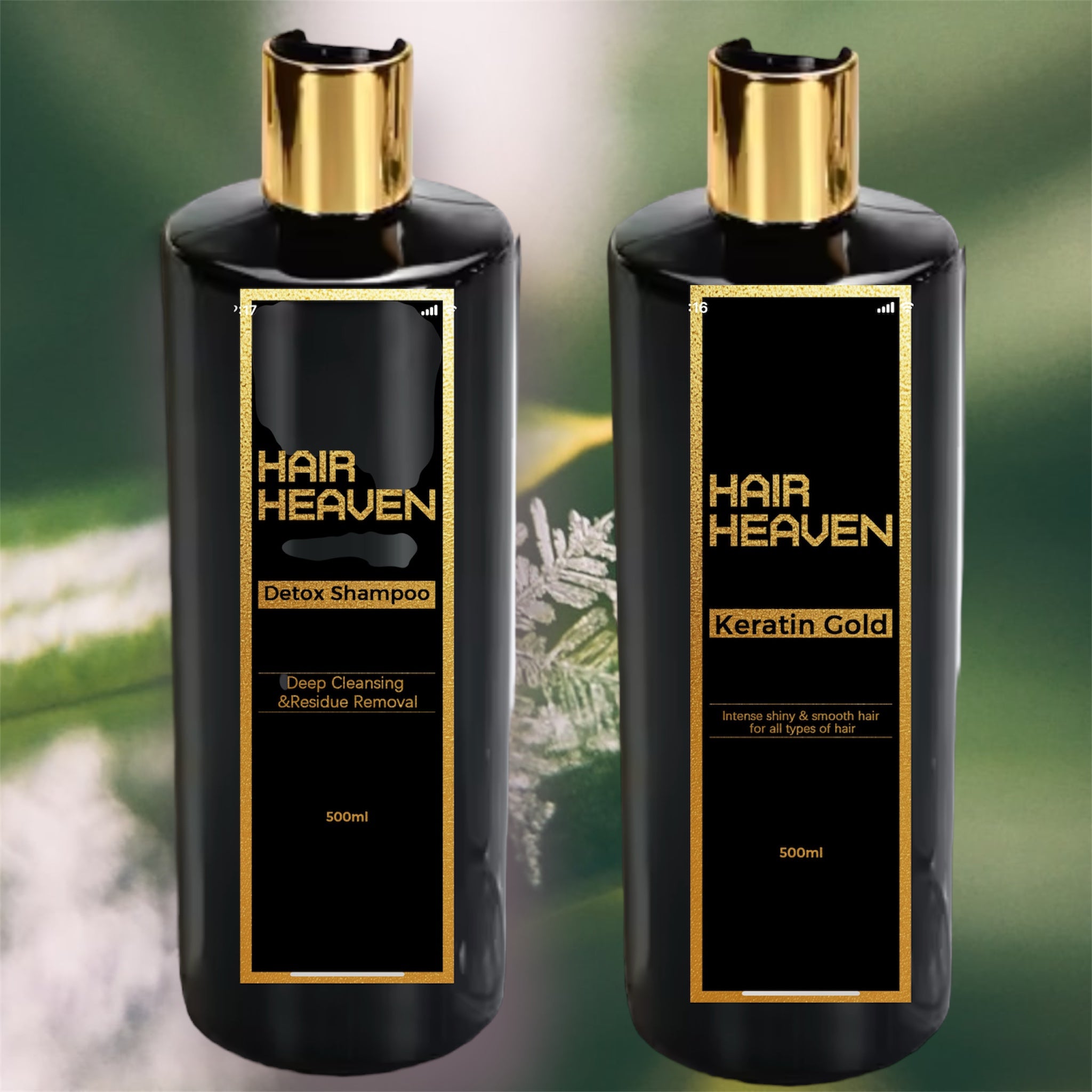 Summer Festival Hair Heaven Keratin Gold Kit 2x500ml