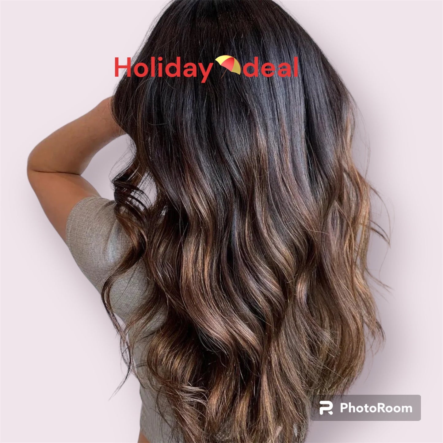 BigFatty Clip-in Hairextensions 100% human hair 50cm