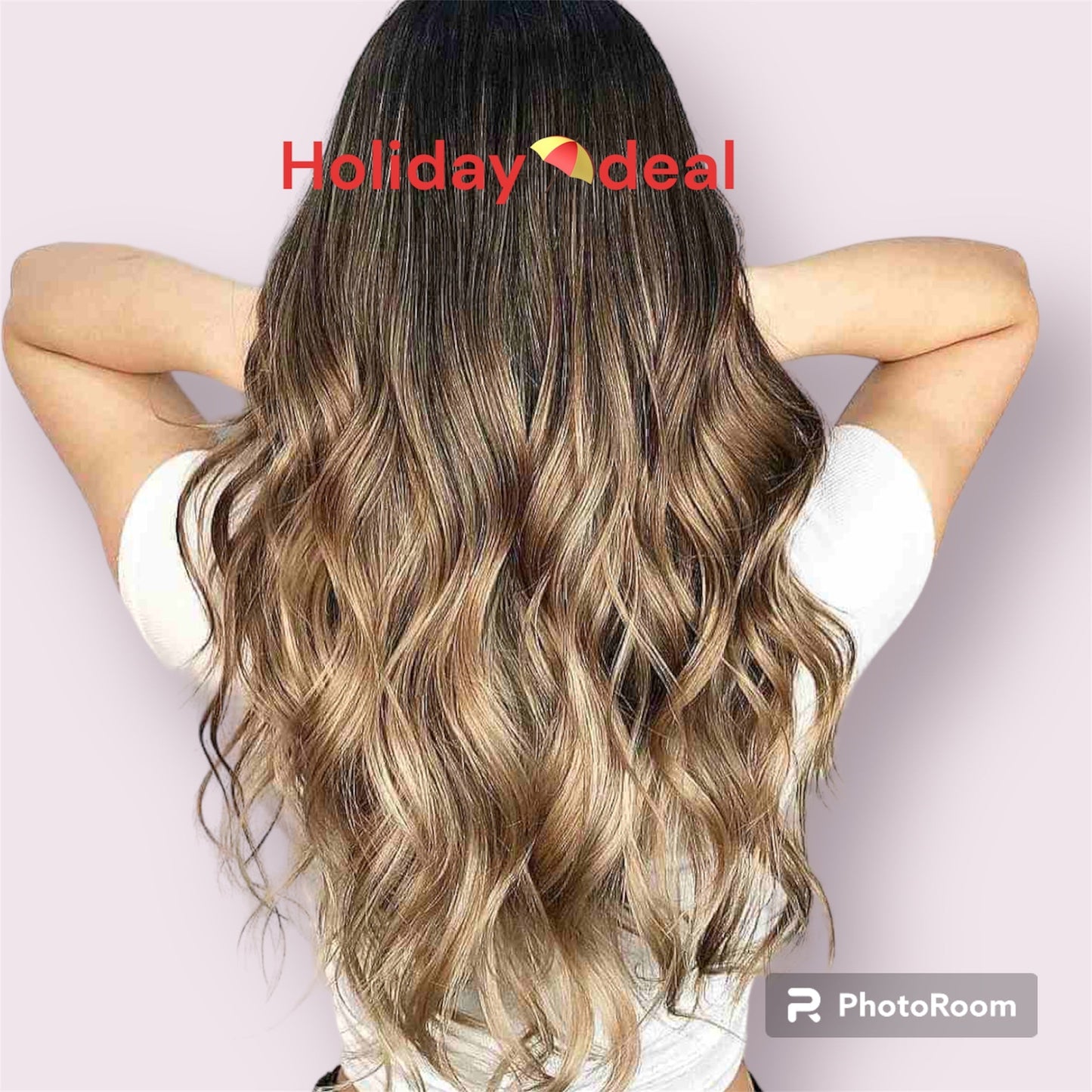 BigFatty Clip-in Hairextensions 100% human hair 50cm