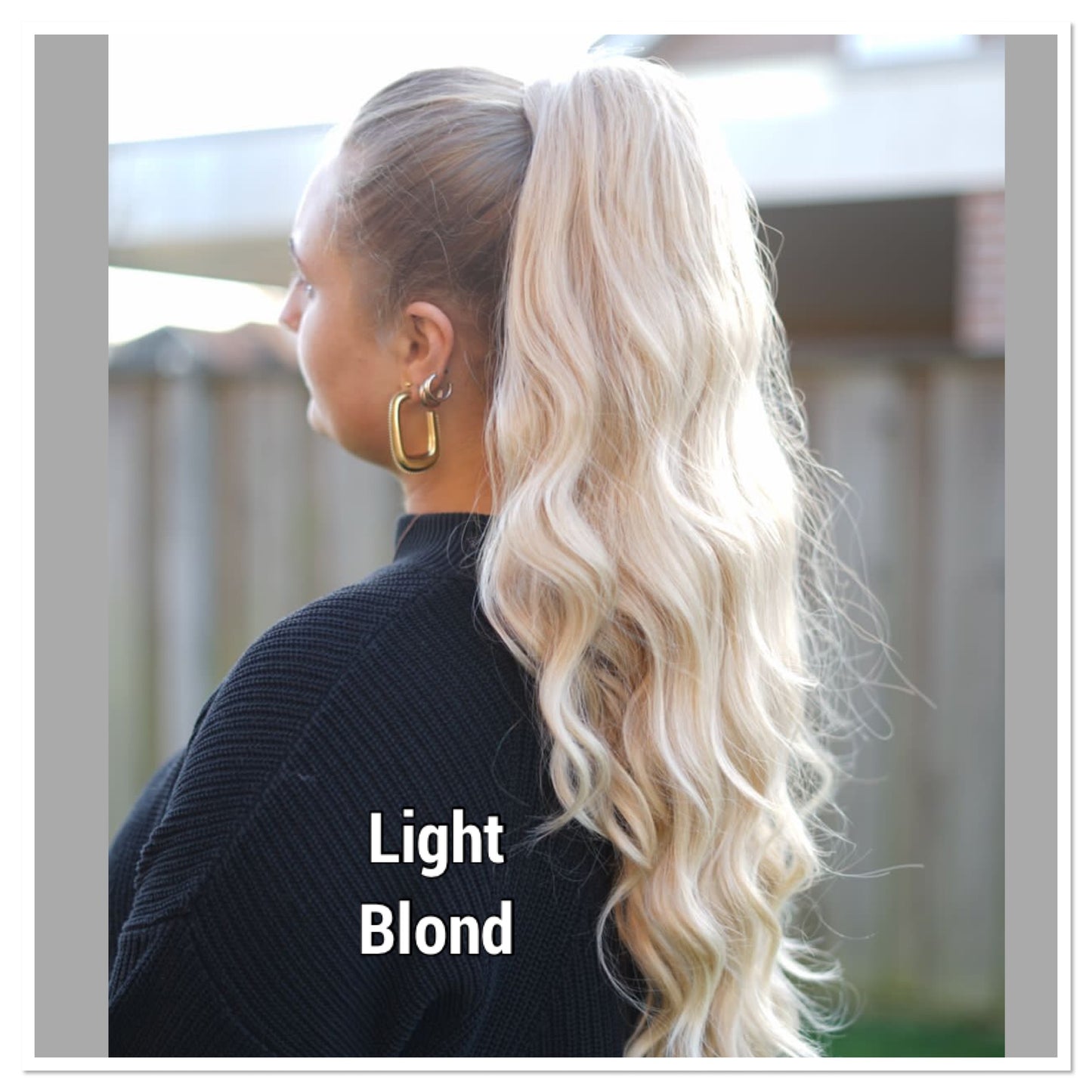 Salon Exclusive Ponytail Drawstring 100%Monofibrehair