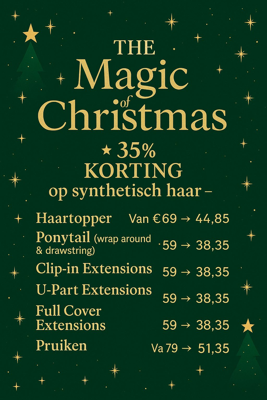Onze waanzinnige December actie gaat van start