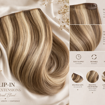 Collection image for: Goldhair Exclusive One Piece Extensions 100Gram