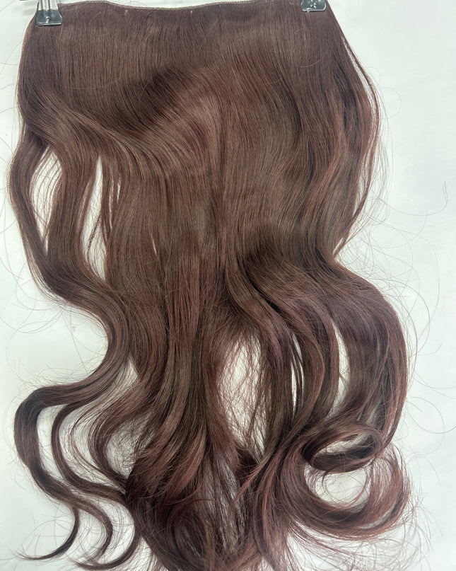 Salon exclusive one piece fiber extensions cherry