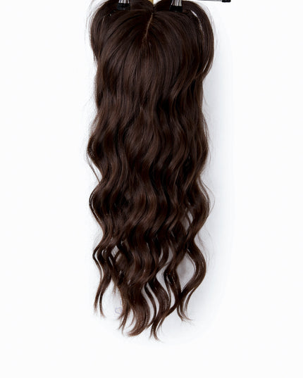 Salon Exclusive Fiber Topper 55cm Cool Dark Brown
