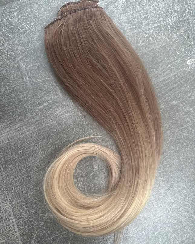 TikTok sale clip-in extensions human hair Joy 50cm