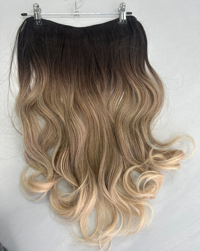 Salon exclusive one piece fiber extensions Balayage