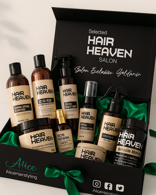 🎁 Hair Heaven Holiday Box – Magical Shine in December ✨