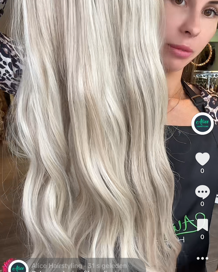 Salon exclusive fiber set clip-in extensions Rosa