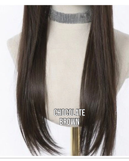 Salon Exclusive Fiber Hair Topper XXL 60cm Chocolate Brown
