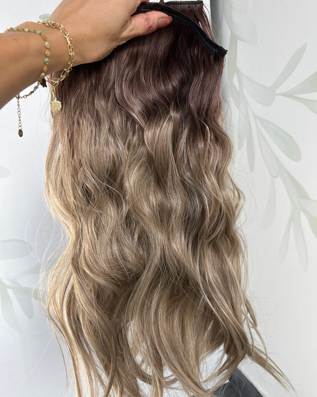 4 Delig Clip-in extensions Fiber Set
