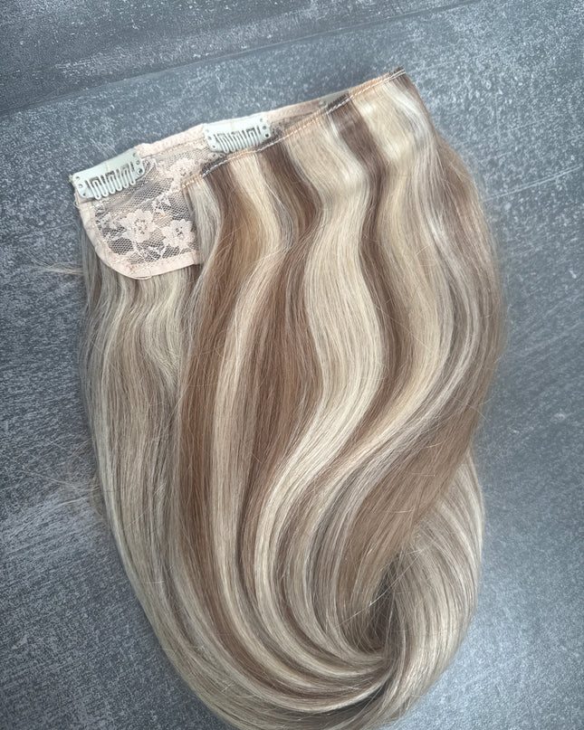 TikTok sale clip-in extensions human hair Roos 60cm