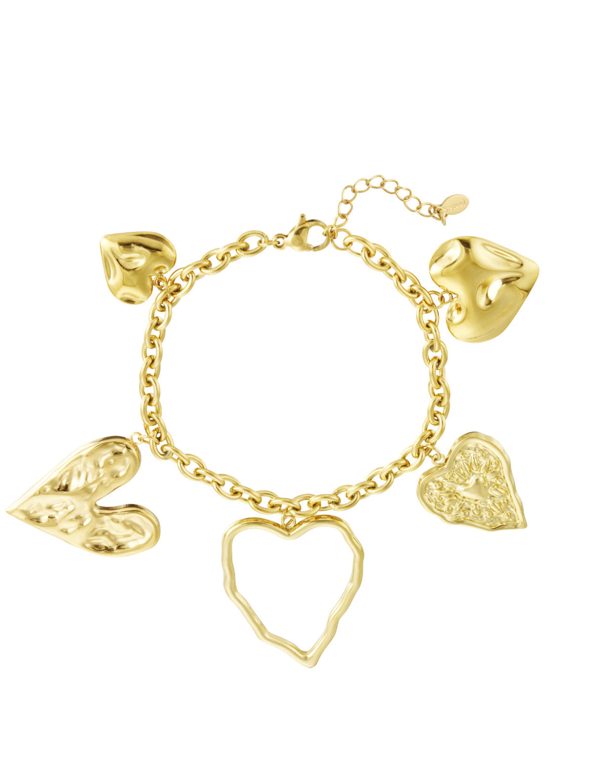 Heartful Statement Bracelet