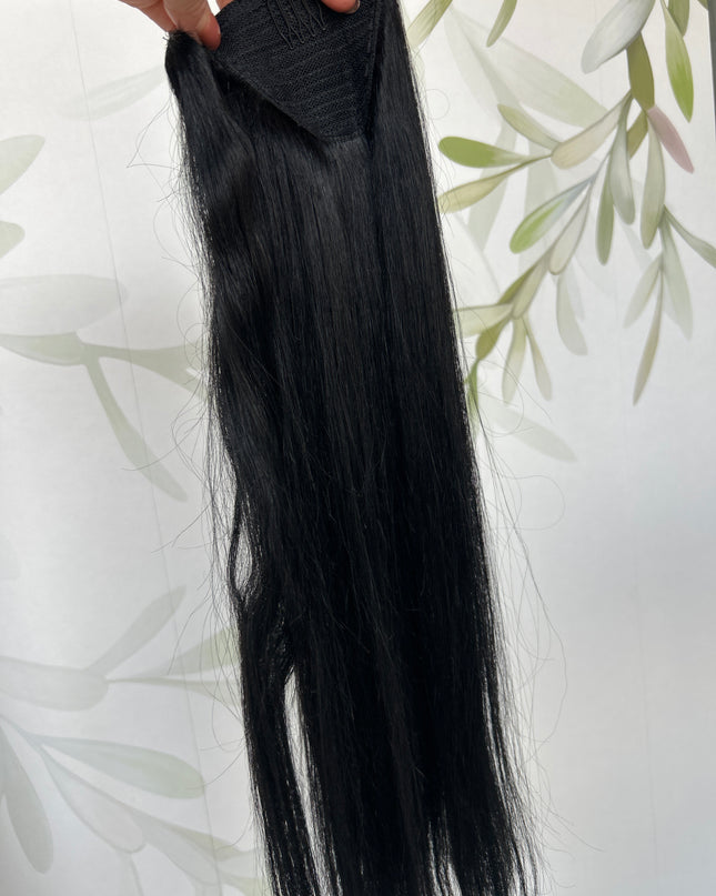 Human Hair Ponytail Wrap Around 50cm