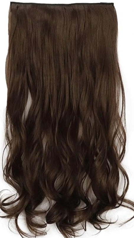 Salon Exclusive Fiber Extensions One Piece Chocolate Brown