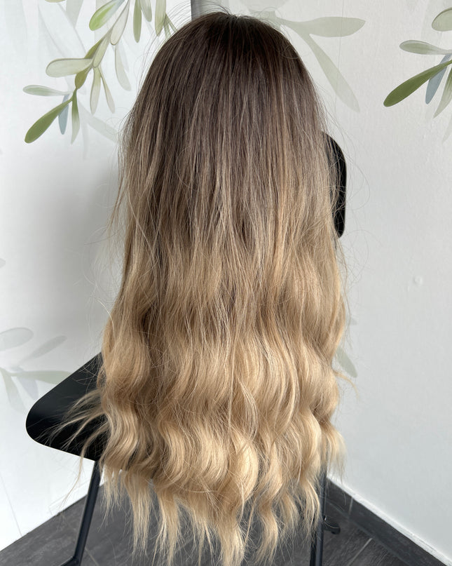 Fiber wig balayage 50cm faceframe