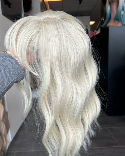 Fiber topper very light blond