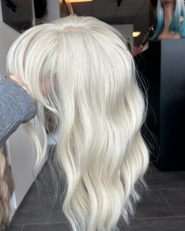 Fiber topper very light blond