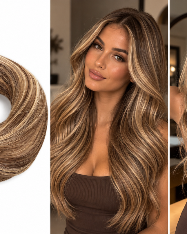 Goldhair Exclusive Genius Weft Extensions 4-24-4