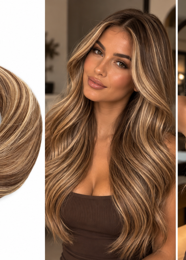 Goldhair Exclusive Genius Weft Extensions 4-24-4