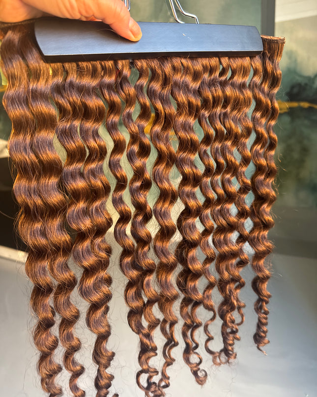 Goldhair Exclusive Human Hair clipinextensions curl 557