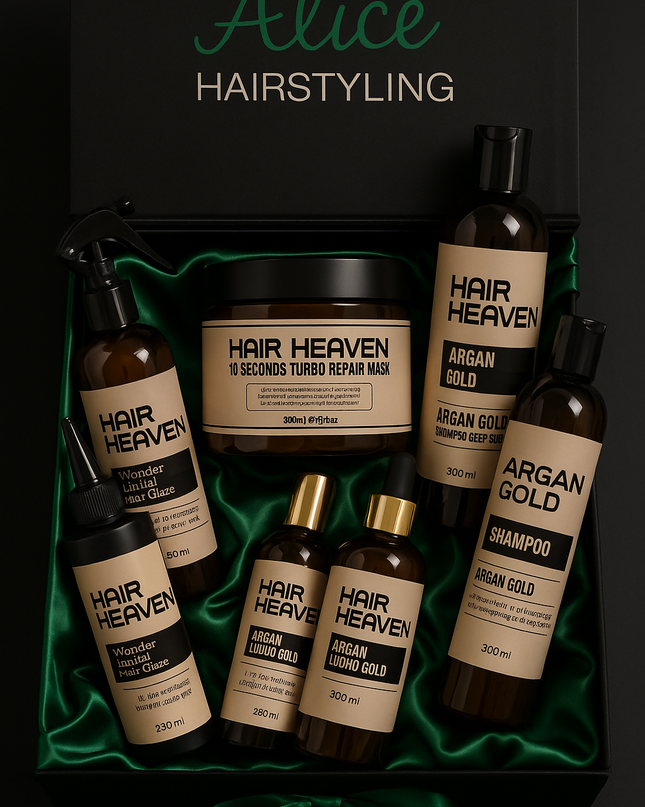🎁 Hair Heaven Holiday Box – Magical Shine in December ✨