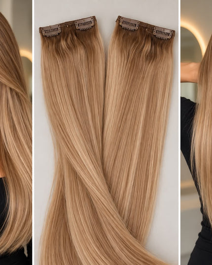 Big fifty clip-in extensions 50gram 12