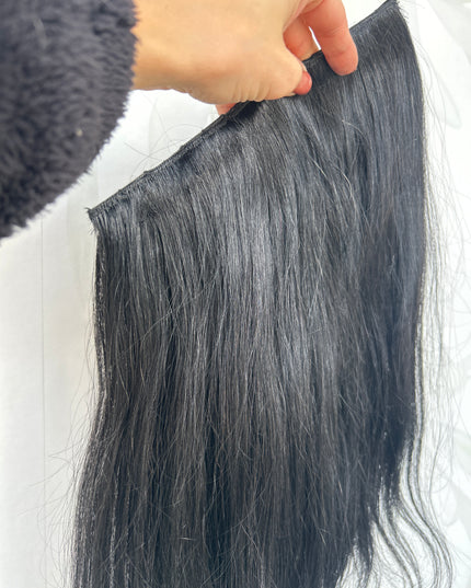 Human Hair Clip-in Extension One Piece