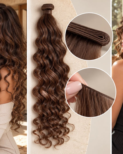 Goldhair Exclusive Genius Weft Curly 4.7