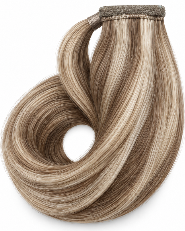 Goldhair Exclusive Ponytail Extensions Human Hair p8/18A/17