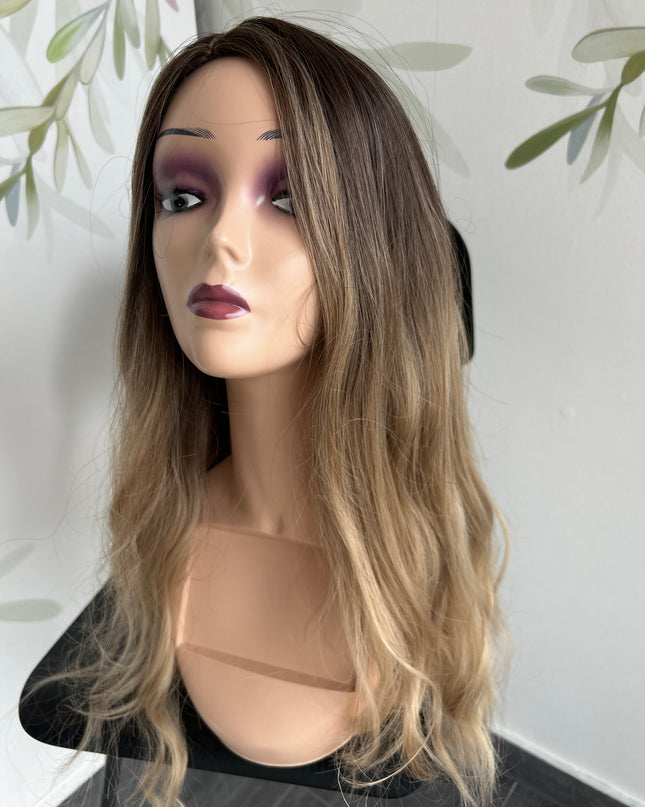 Fiber wig balayage 50cm faceframe