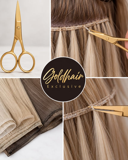 Goldhair Exclusive Professionele Precisie Schaar Goud