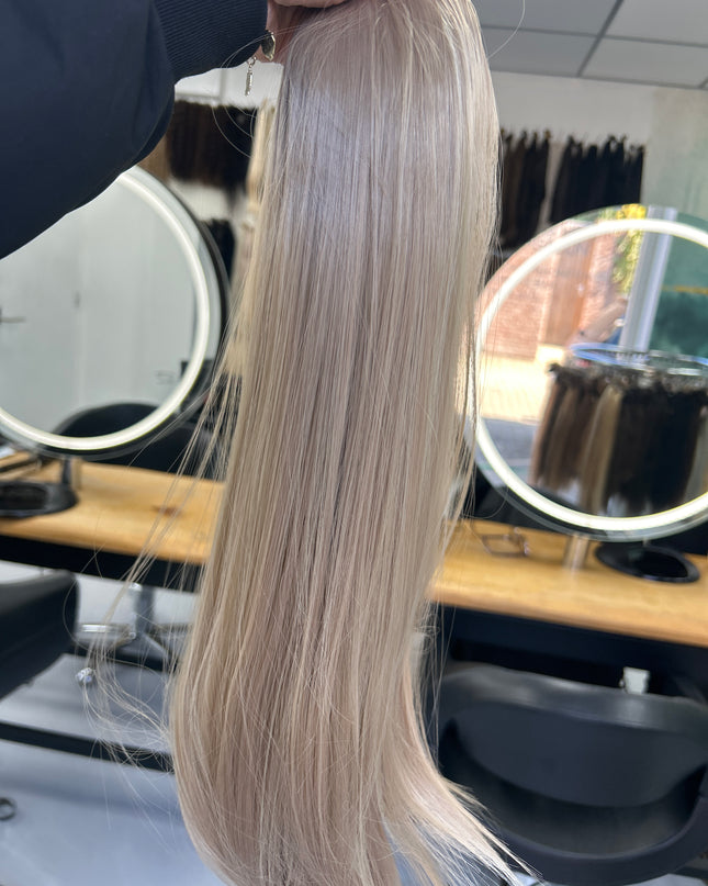 Salon exclusive fiber u-part 60cm  champagne blond stijl