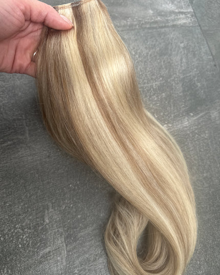 TikTok sale clip-in extensions human hair Zoe 50cm