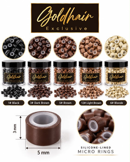 Goldhair Exclusive Premium Microrings