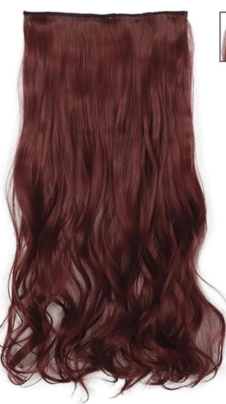 Salon Exclusive Fiber Extensions One Piece Very Burgundy