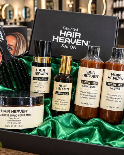 💚 HAIR HEAVEN ARGAN GOLD CARE GIFTBOX