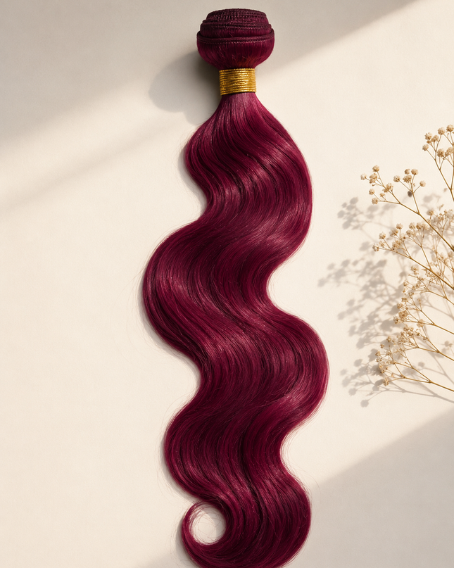 Goldhair Exclusive Human Hair Bundel  99J