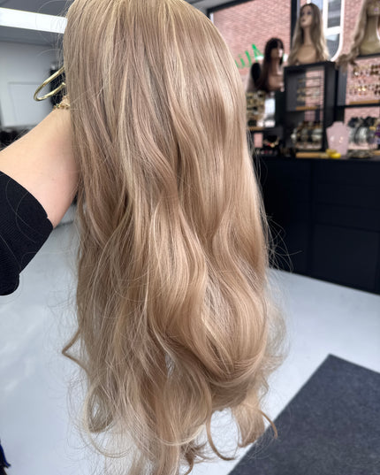 Salon exclusive fiber u-part 60cm dark champagne