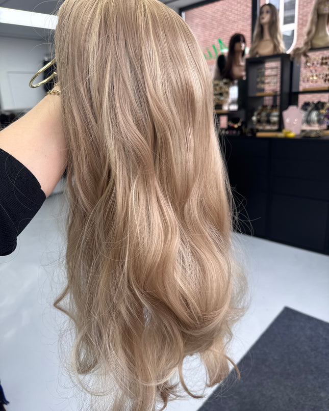 Salon exclusive fiber u-part 60cm dark champagne