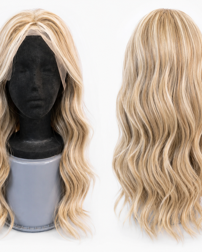 Goldhair Exclusive Human Hair Wig 8.7 12.4 613 ash