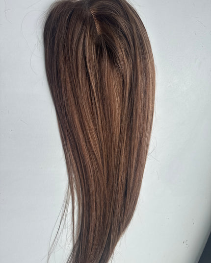 Goldhair exclusive handmade topper human hair 947