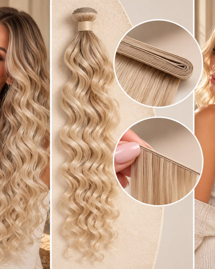 Goldhair Exclusive Genius Weft Curly 60.ash