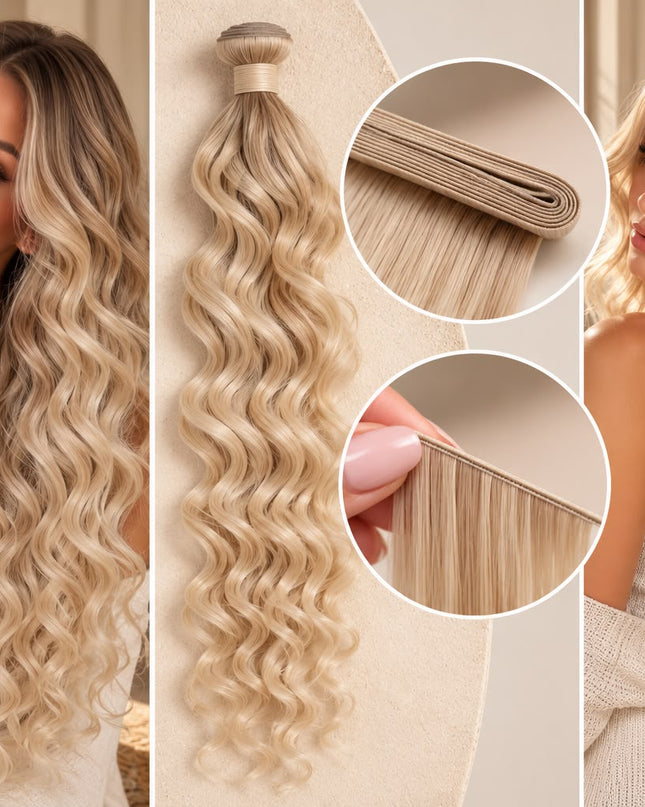 Goldhair Exclusive Genius Weft Curly 60.ash
