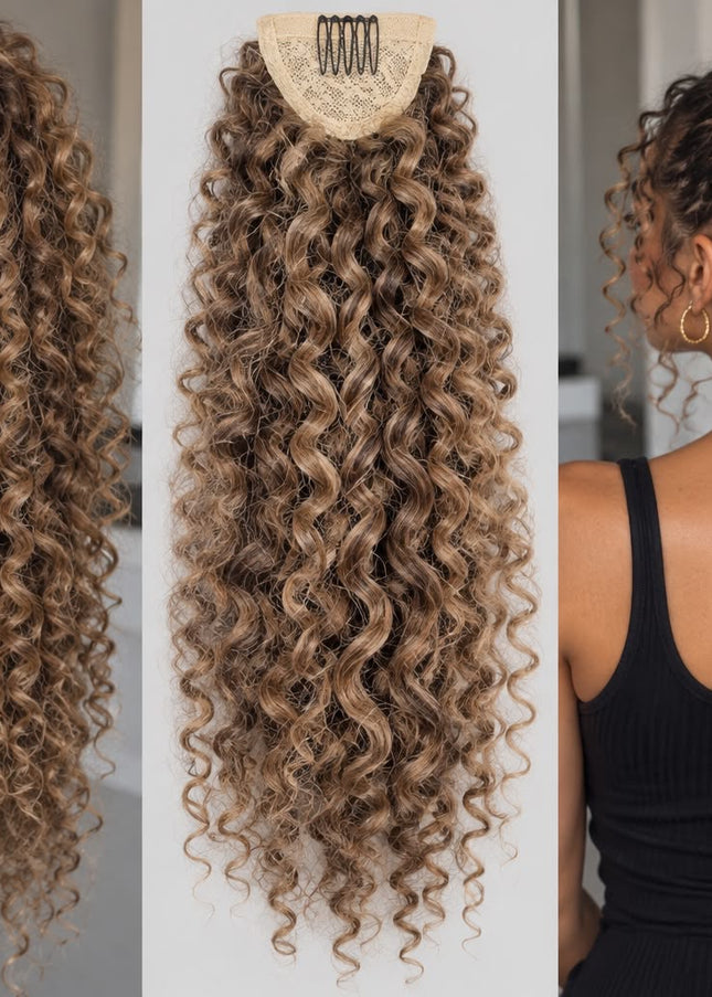 Wrap Around Ponytail Curly 100 Gram 5.3