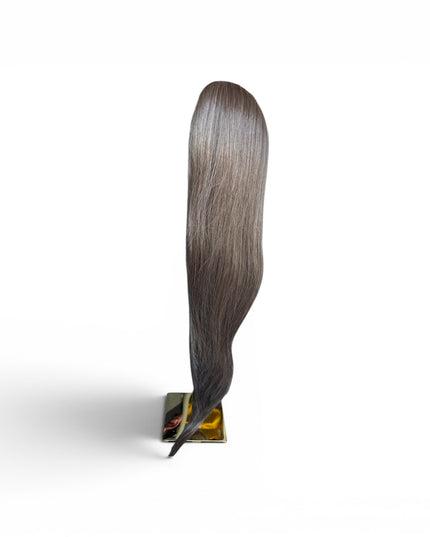 Drawstring Ponytail  70 cm | 140 gram stijl  toffee