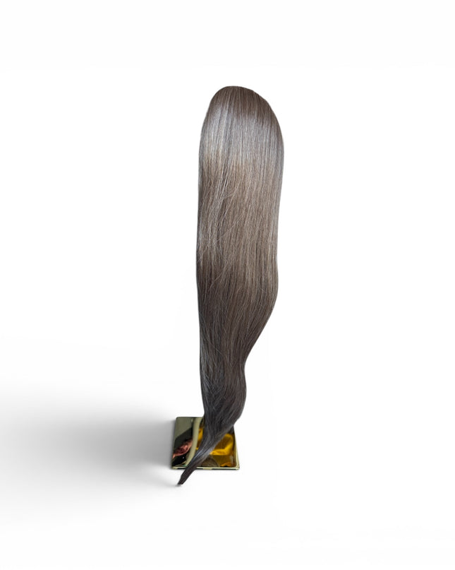 Drawstring Ponytail  70 cm | 140 gram stijl  toffee