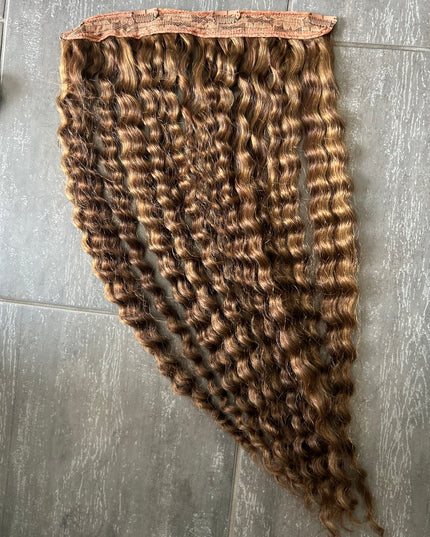 Goldhair Exclusive Curly Clip In Extensions One Piece 100Gram