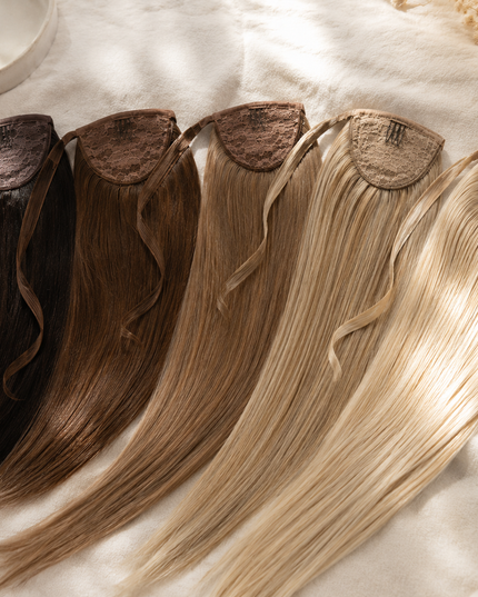Goldhair Exclusive Ponytail Extensions Human Hair P4/8/12